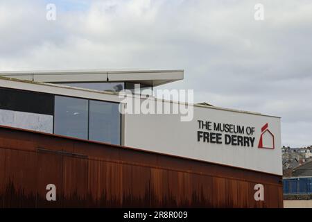 Das Museum of Free Derry Stockfoto