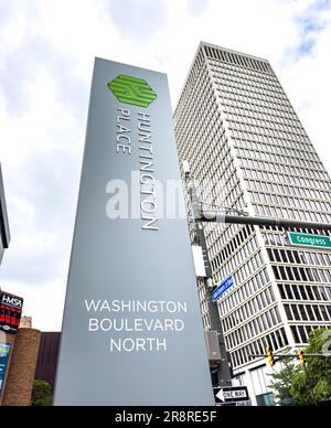 Huntington Place Convention Center - DETROIT, MICHIGAN - 10. JUNI 2023 Stockfoto