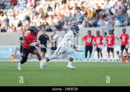 San Diego, USA. 21. Juni 2023. Eröffnungsspiel der Lacrosse Men's Championship USA gegen Kanada im Snapdragon Stadium. Kredit: Ben Nichols/Alamy Live News Stockfoto