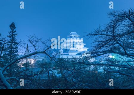 Aizu Picture Candle Festival Stockfoto