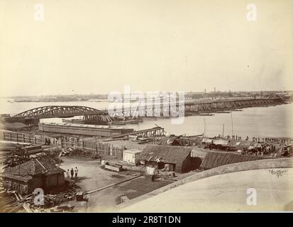 Fotos in Kalkutta, Indien, von Captain William George Stretton von 1875-1880. Stockfoto