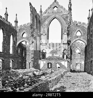 Ruinen der römisch-katholischen Kathedrale, Charleston, South Carolina, USA, George N. Barnard, April 1865 Stockfoto