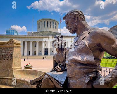 Ohio State Capitol Ohio Statehouse - COLUMBUS OHIO, USA - 07. JUNI 2023 Stockfoto