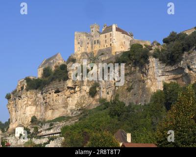 Beynac-et-Cazenac, Perigord Noir, Dordogne, Frankreich Stockfoto