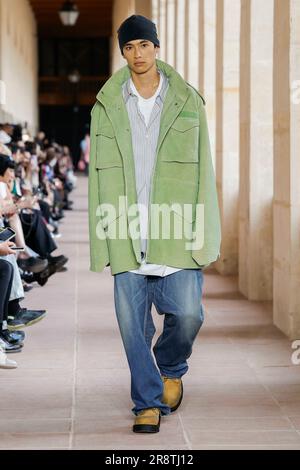 Paris, Frankreich. 22. Juni 2023. GIVENCHY Men Spring Summer 2024 Runway während der Paris Fashion Week am 2023. Juni - Paris; Frankreich 22/06/2023 Gutschrift: dpa/Alamy Live News Stockfoto