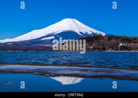 Fuji und Yamanaka-See Stockfoto