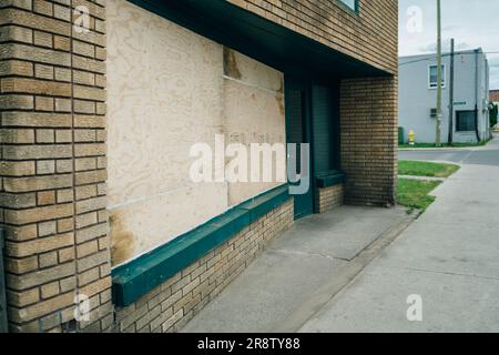 kirche in der City Thunder Bay, kanada - Mai 2023. Hochwertiges Foto Stockfoto