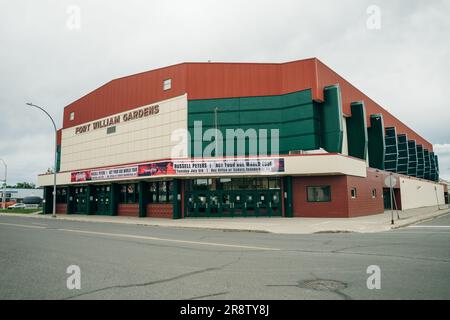 kirche in der City Thunder Bay, kanada - Mai 2023. Hochwertiges Foto Stockfoto