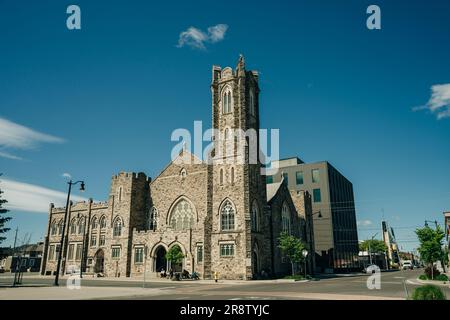 kirche in der City Thunder Bay, kanada - Mai 2023. Hochwertiges Foto Stockfoto