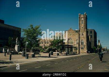 kirche in der City Thunder Bay, kanada - Mai 2023. Hochwertiges Foto Stockfoto