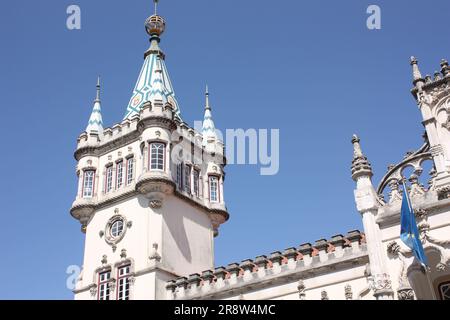 Das Rathaus in Sintra, Portugal Stockfoto