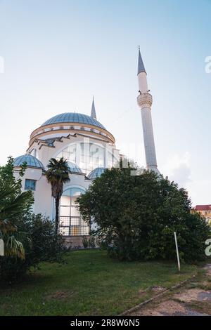 EBU Bekr Moschee in Shkodër, Albanien Stockfoto