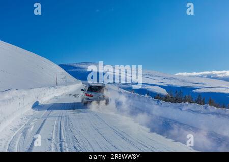 Venus-Linie im Winter Stockfoto