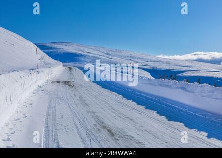 Venus-Linie im Winter Stockfoto