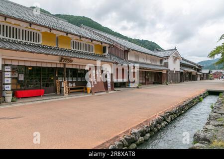 Ehemaliger Großhändler Hishiya in Kumagawa-juku Stockfoto