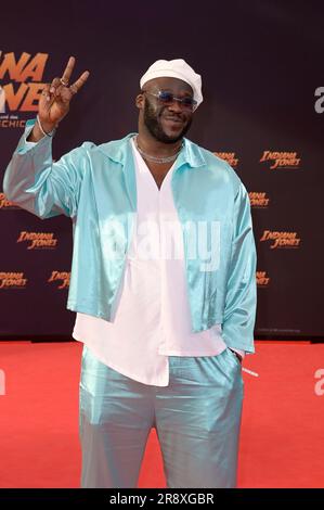 Prinz Kuhlmann bei der Premiere des Kinofilms „Indiana Jones and the Dial of Destiny / Indiana Jones und das Rad des Schicksals“ im Zoo Palast. Berlin, 22.06.2023 Stockfoto