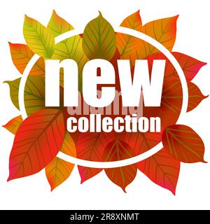 Neue Kollektion im Kreis Stock Vektor
