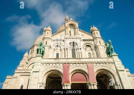 Basilika Sacré-Cœur de Montmartre, Paris, Frankreich Stockfoto