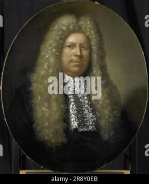 Porträt von Jacob Dane, Direktor der Rotterdamer Kammer der Dutch East India Company, gewählt am 1689. 1700. Stockfoto