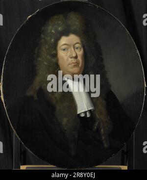 Porträt von Adriaen Paets, Direktor der Rotterdamer Kammer der Dutch East India Company, gewählt 1668, 1695-1722. Stockfoto