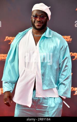 Prinz Kuhlmann bei der Premiere des Kinofilms „Indiana Jones and the Dial of Destiny / Indiana Jones und das Rad des Schicksals“ im Zoo Palast. Berlin, 22.06.2023 Stockfoto