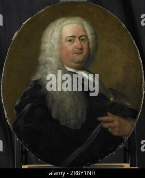 Porträt von Adriaen Paets, Direktor der Rotterdamer Kammer der Dutch East India Company, gewählt 1734, 1734-1765. Stockfoto