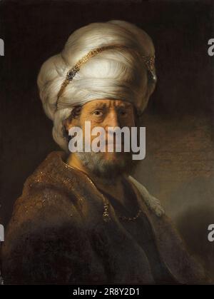 Mann in orientalischer Kleidung, 1635. Stockfoto