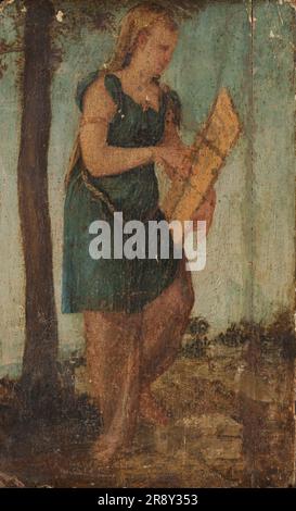 Frau mit Schild, 1540-1570. Stockfoto