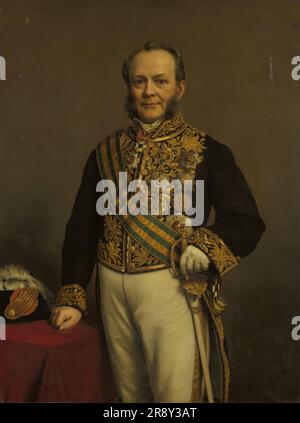 Pieter Mijer, Generalgouverneur, 1874. Mijer (1812-81) war von 1866 bis 1871 Generalgouverneur der Niederländischen Ost-Indischen Inseln. Stockfoto