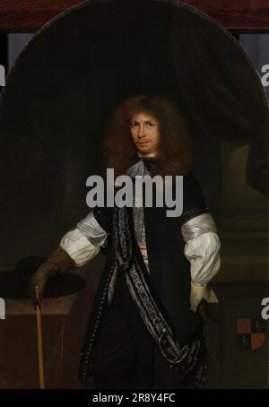 Jacob de Graeff (1642-90). In der Uniform eines Offiziers, 1670-1681. Stockfoto