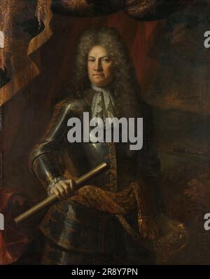 Porträt von Generalleutnant Godard van Reede, Lord von Amerongen, 1690-1703. Stockfoto