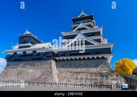 Schloss Kumamoto im Herbst Stockfoto