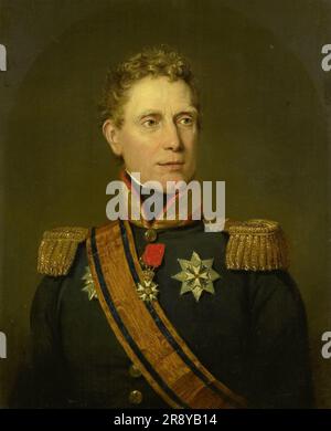 Porträt von Jonkheer Jan Willem Janssens, Gouverneur der Kap-Kolonie und Generalgouverneur der Niederländischen Ost-Indischen Inseln, 1815-1838. Stockfoto