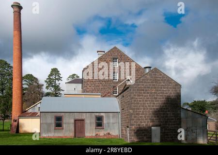 Anderson's Mill (1862) in Smeaton in den Central Victorian Goldfields, Australien Stockfoto