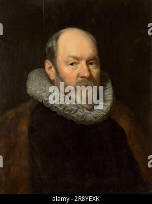 Porträt von Paulus Cornelisz van Beresteyn (1548-1625), 1617 oder später. Stockfoto