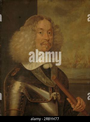 Porträt von Jacob Baron van Wassenaer, Lord von Obdam, Lieutenant-Admiral von Holland und West-Friesland, 1640-1665. Stockfoto