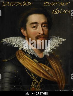 Porträt von Philip Ernst (1585-1629), Graf von Hohenlohe zu Langenburg, c.1609-c.1633. Stockfoto