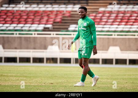 Nairobi, Kenia. 21. Juni 2023. Benson OMALLA (FW, Gor Mahia) Gor Mahia / Kakamega Homeboyz, kenianische Premier League. Kasarani-Stadion. Kredit: XtraTimeSports (Darren McKinstry) Stockfoto