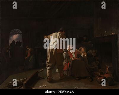 Besuch der Kranken, c.1646-c.1649. Eines der sieben Corporal Works of Mercy. Stockfoto