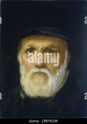 Dirck Volkertsz Coornhert (1522-90), Schriftsteller und Gravierer, 1572-1600. Kopie nach Cornelis Cornelisz van Haarlem. Stockfoto