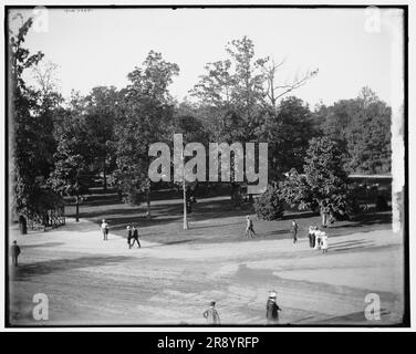 Central Ave., Belle Isle Park, Detroit, zwischen 1890 und 1901. Stockfoto