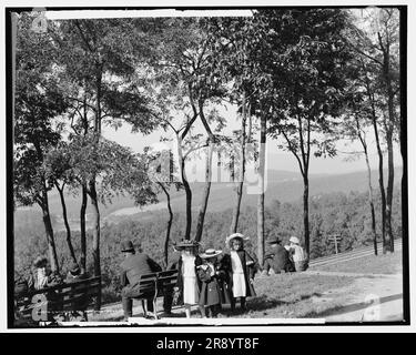 Eintritt zum Pen Mar Park, Md., zwischen 1900 Uhr und 1906 Uhr. Stockfoto