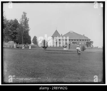 Maplewood Casino von Golf Links, White Mountains, c1900. Stockfoto