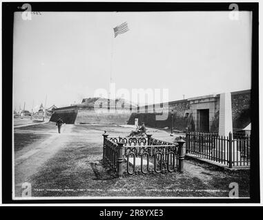 Osceolas Grab, Fort Moultrie, Charleston, S.C., c1900. Stockfoto