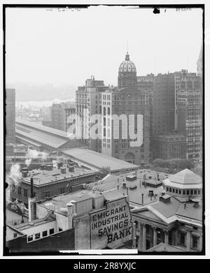 Im Herzen von New York, New York, c1908. Stockfoto