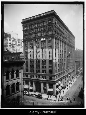 New York Life Building, Chicago, 1900. September 11. Stockfoto