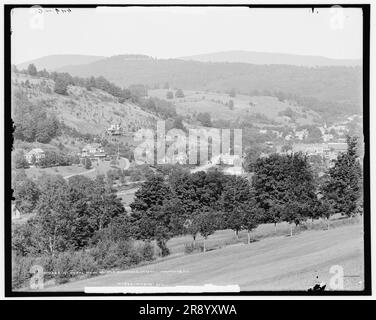 Allgemeiner Blick auf Fleischmann's, Catskill Mountains, N.Y., c.between 1901 und 1906. Stockfoto