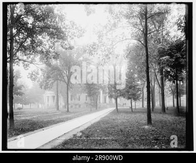 Appleton, Wisconsin, Lawrence University, zwischen 1880 und 1899. Stockfoto