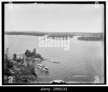 Alexandria Bay südlich von 1000 Islands House, c1901. Stockfoto