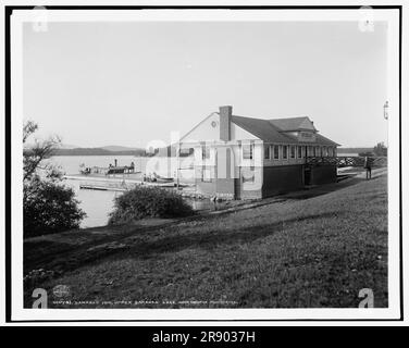 Saranac Inn, Upper Saranac Lake, Adirondack Mountains, c1904. Stockfoto